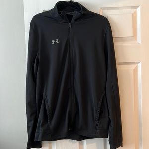Men’s Black Under Armour zip up jacket